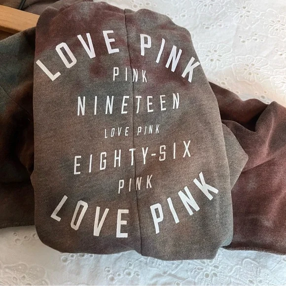 Victoria’s Secret pink tie dye sweatpants - Picture 4 of 5